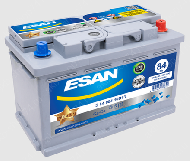 Аккумуляторная батарея ESAN EFB Start-Stop S L4 084 10B13, 84А/ч, L4 DIN EFB 0/1 312х175х190 о/п